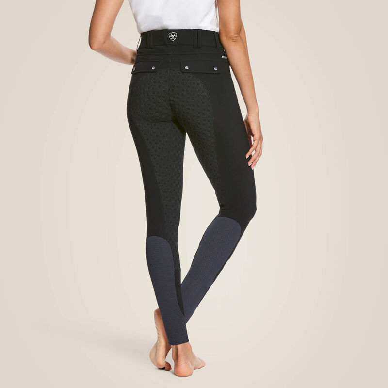ARIAT BREECHES TRI FACTOR GRIP FULL SEAT BLACK