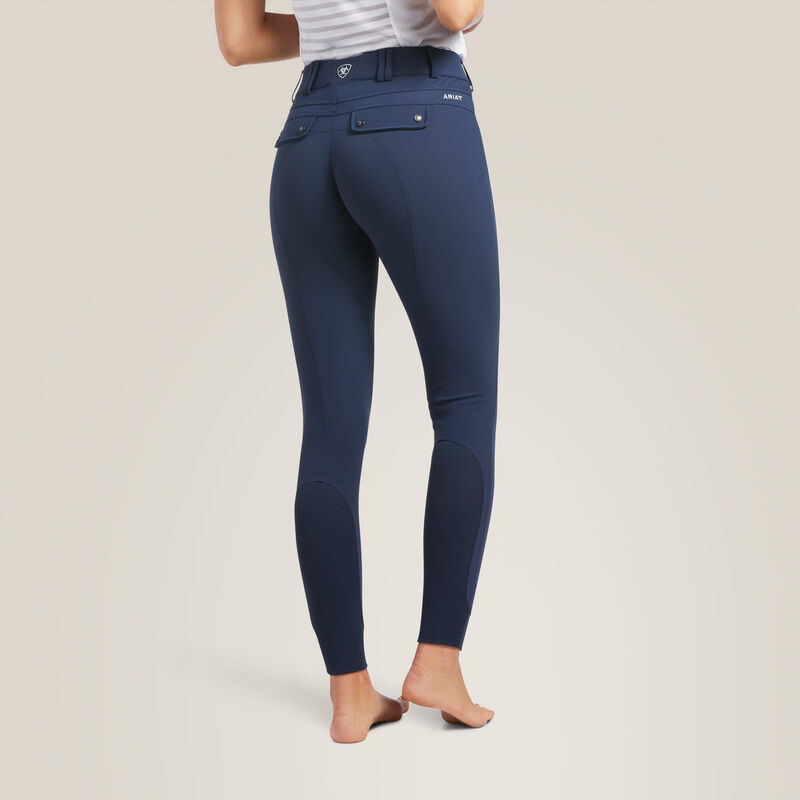 ARIAT BREECHES TRI FACTOR GRIP KNEE PATCH BLUE NIGHTS