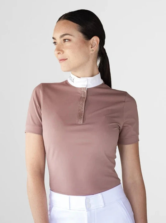 MURA CAMISETA COMPETENCIA MANGA CORTA MUJER ROSADA 1101007