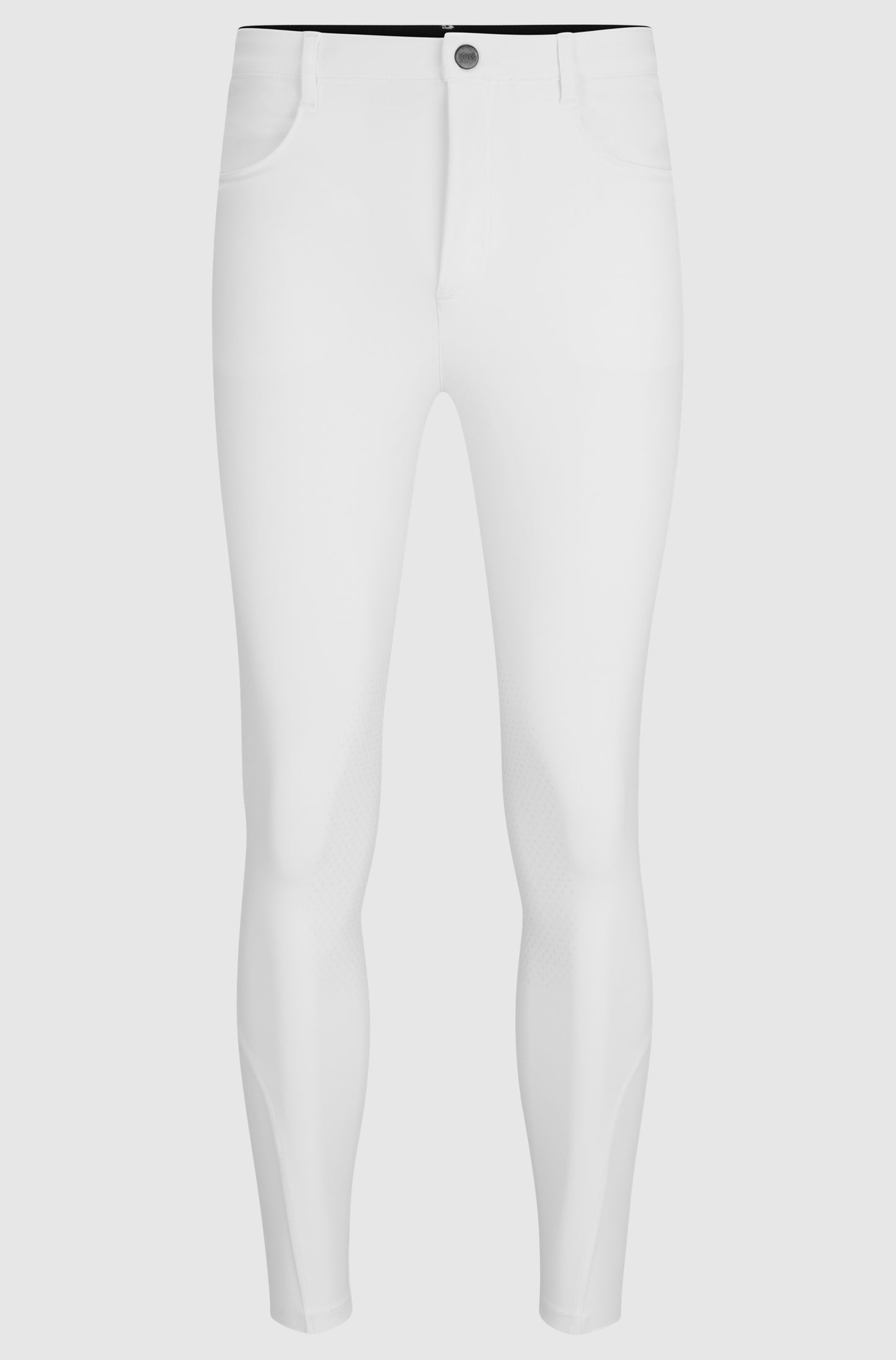BOSS JAMES KNEE GRIP BREECHES WHITE