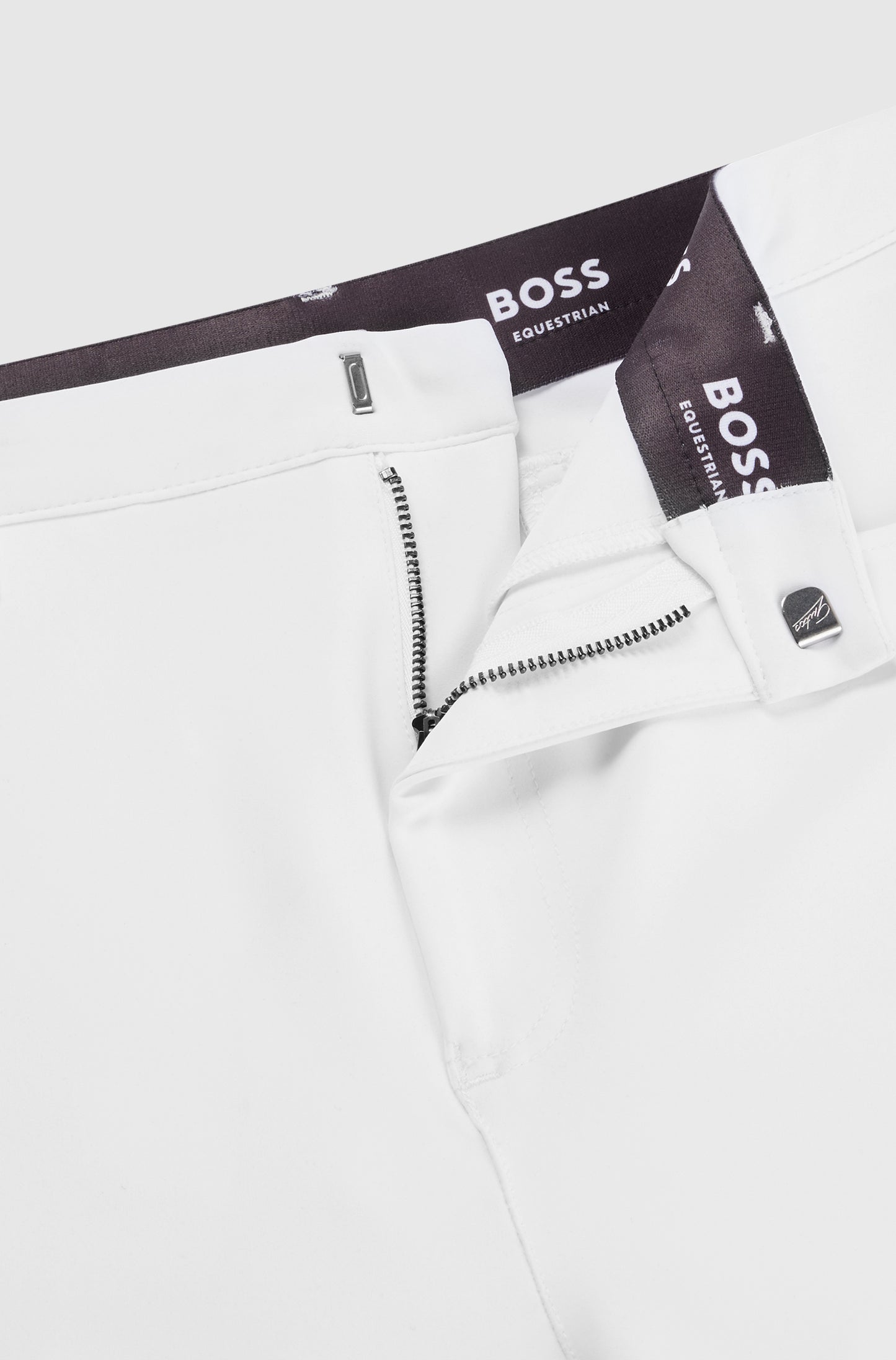 BOSS JAMES KNEE GRIP BREECHES WHITE