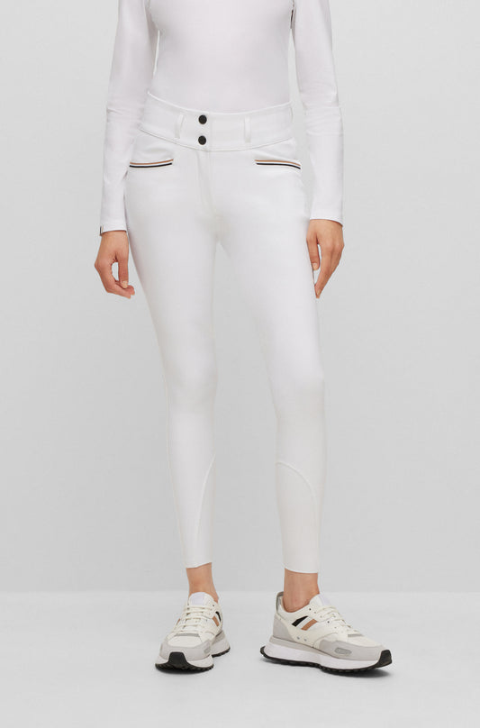 BOSS HAILEY FULL GRIP BREECHES WHITE
