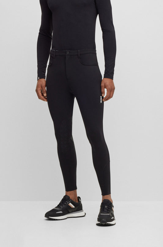 BOSS JAMES KNEE GRIP BREECHES BLACK