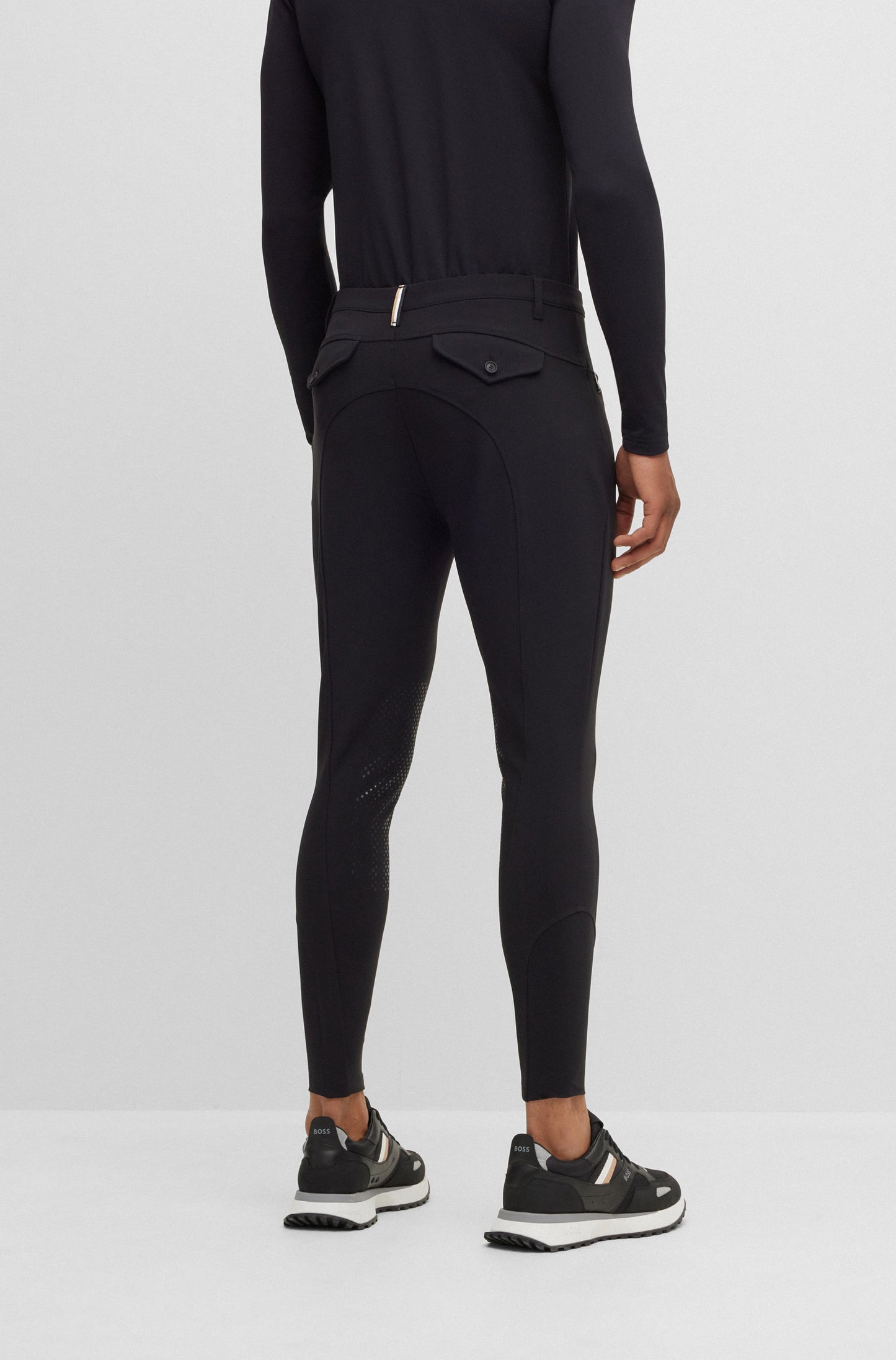 BOSS JAMES KNEE GRIP BREECHES BLACK