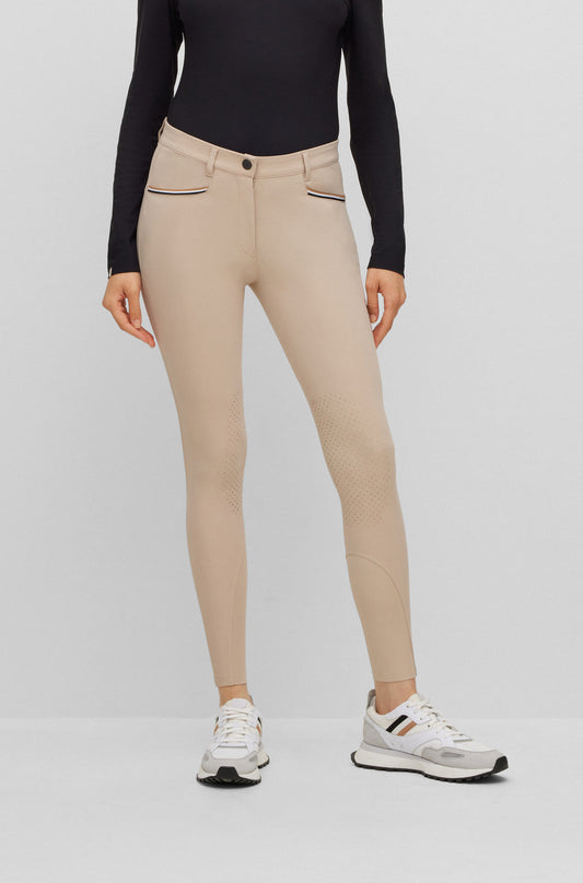 BOSS HAZEL KNEE GRIP SUMMER BREECHES BEIGE