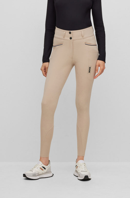 BOSS HAILEY FULL GRIP BREECHES BEIGE