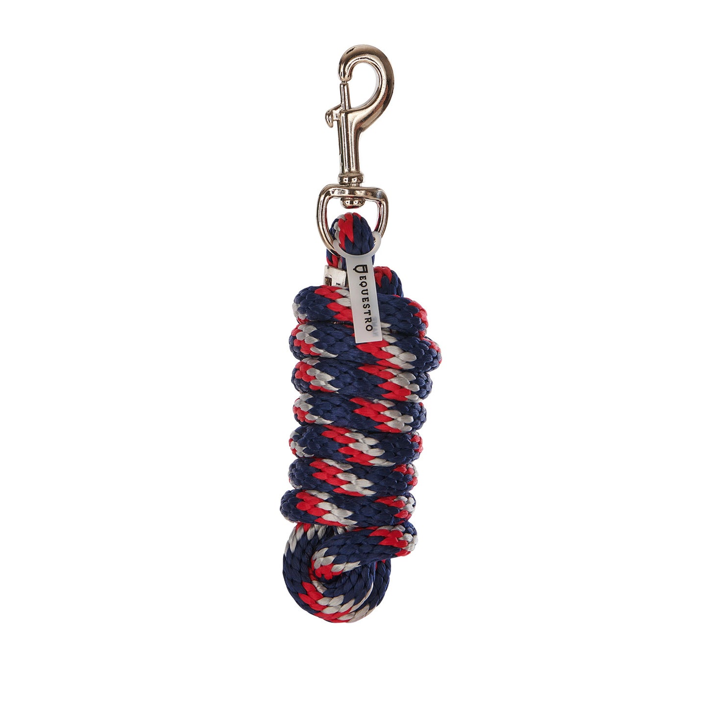 EQUESTRO DOUBLE ADJUSTMENT HALTER NAVY/GREY/RED