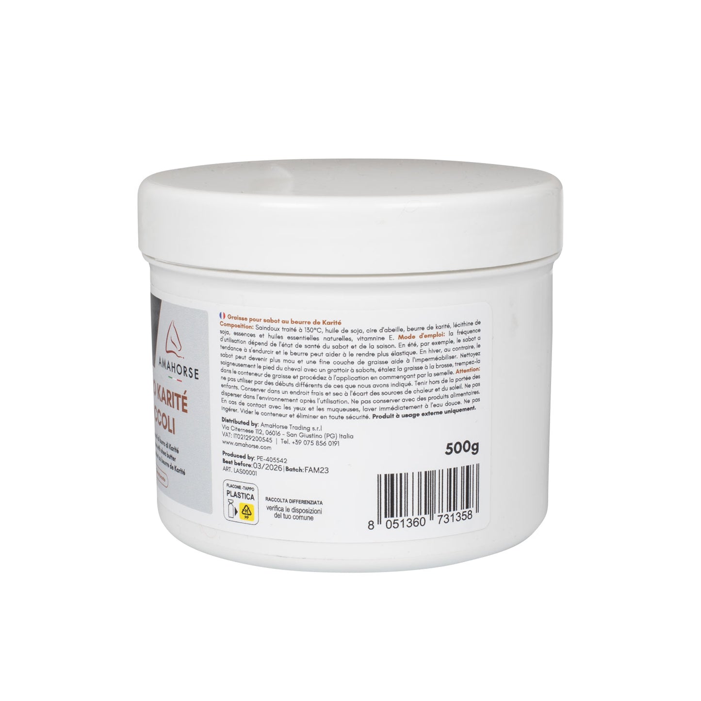 Amahorse Manteca De Karité Para Cascos 500 g