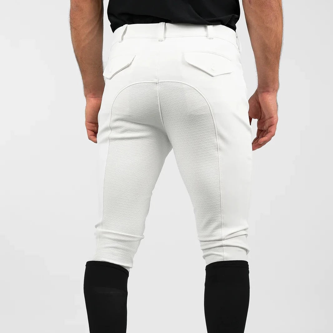 MAXIMILIAN PERFORMANCE BREECHES FULL GRIP WHITE