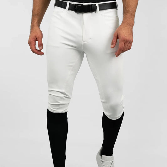 MAXIMILIAN PERFORMANCE BREECHES FULL GRIP WHITE