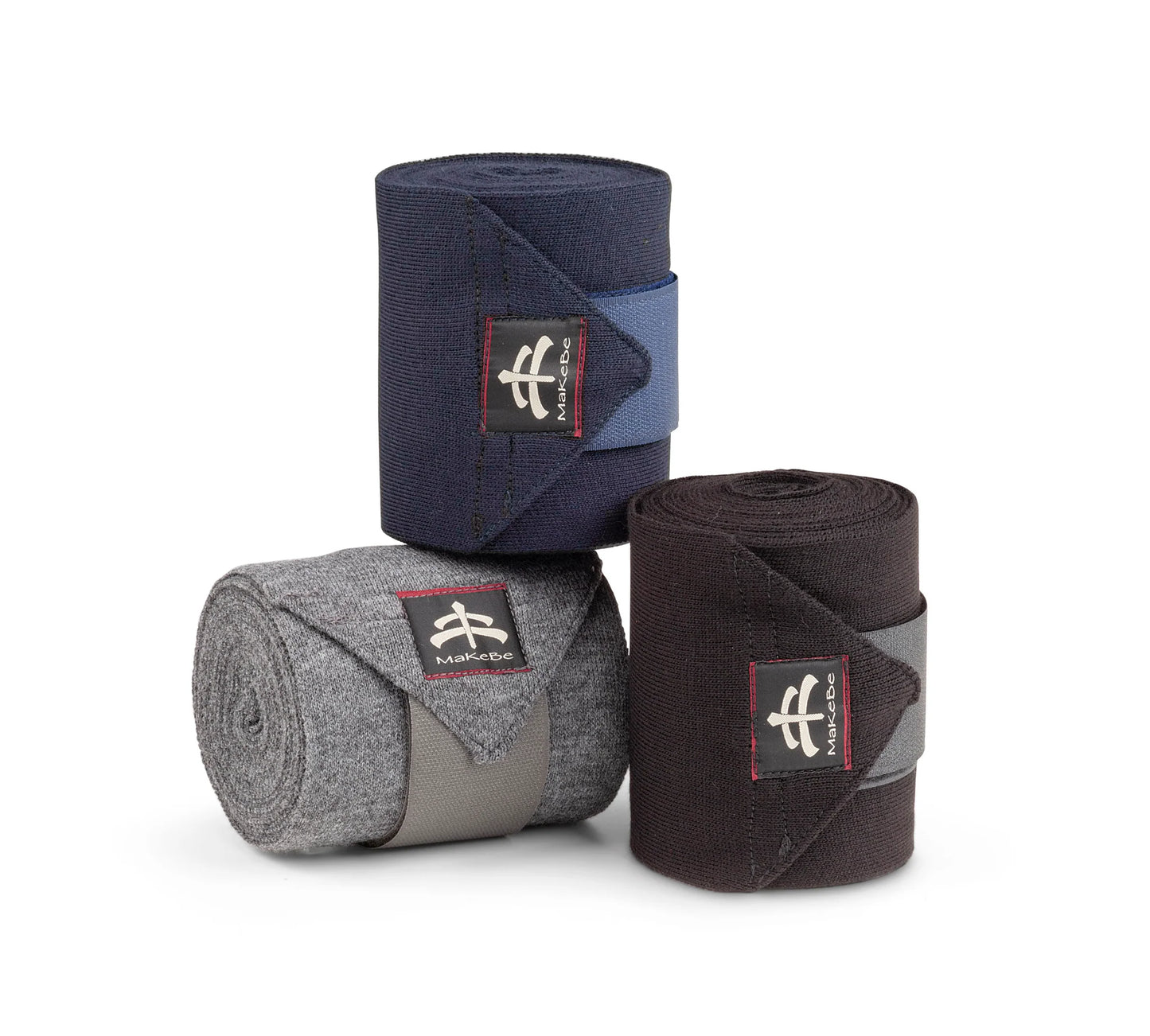 MAKEBE SOFT KNITTED HORSE BANDAGES (SET 2 PACS)