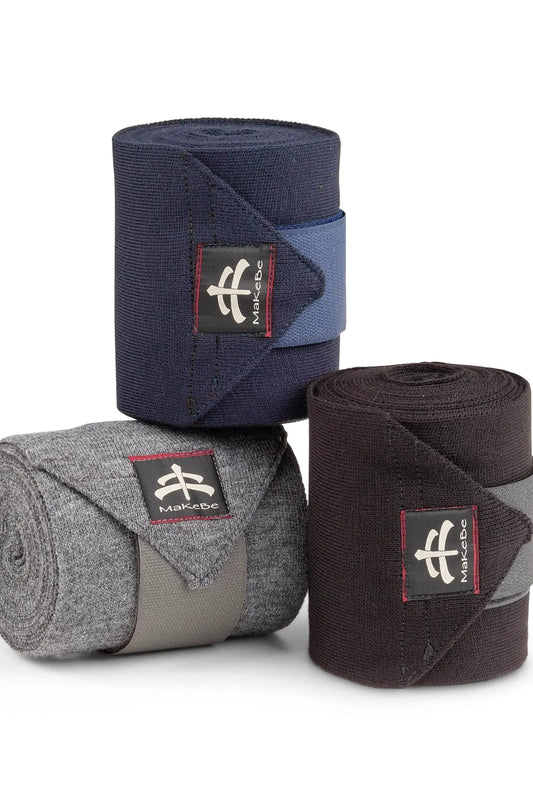 MAKEBE SOFT KNITTED HORSE BANDAGES (SET 2 PACS)