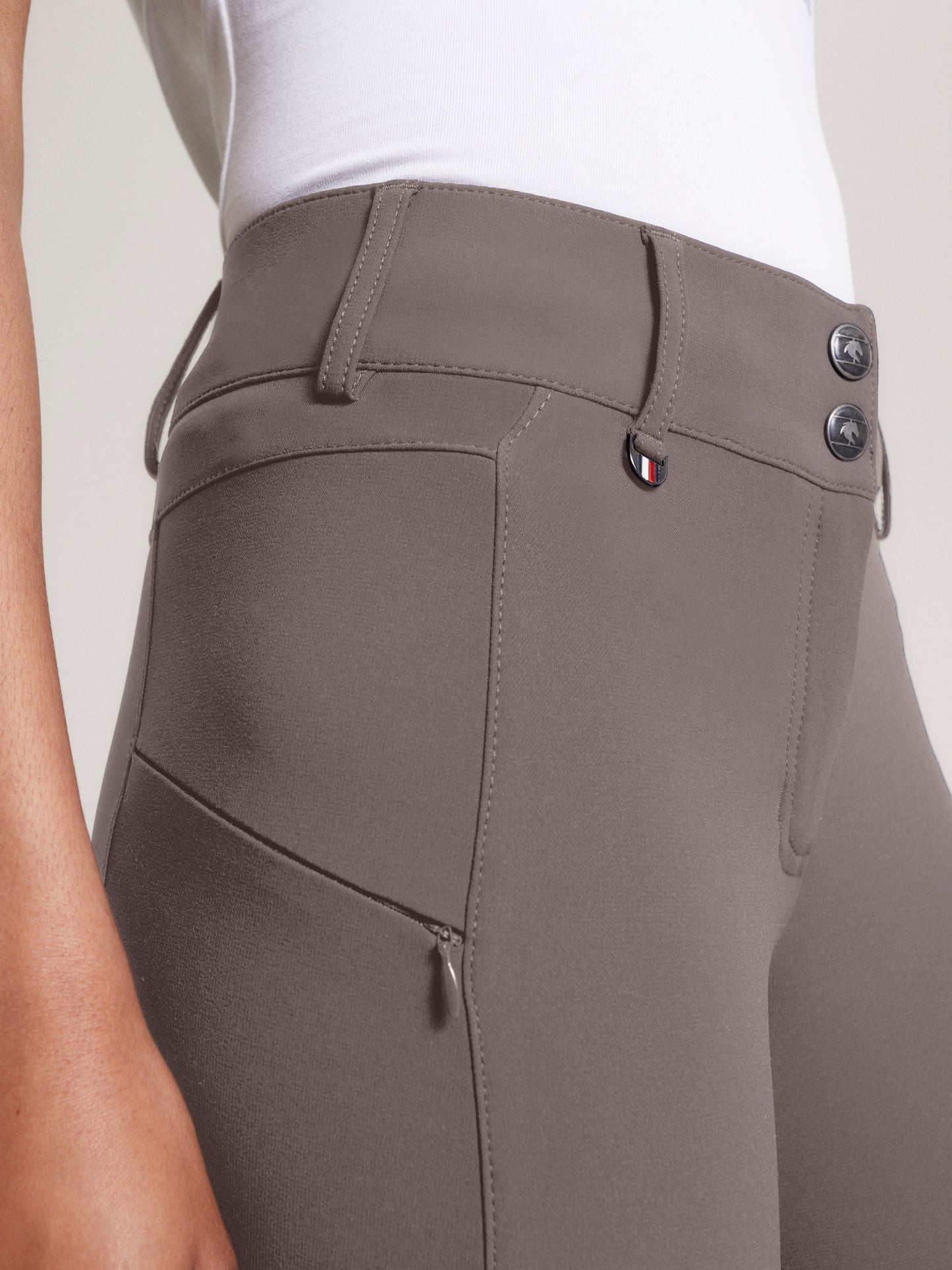 HILFIGER PRO ALL YEAR FULL GRIP BREECHES NOMAD