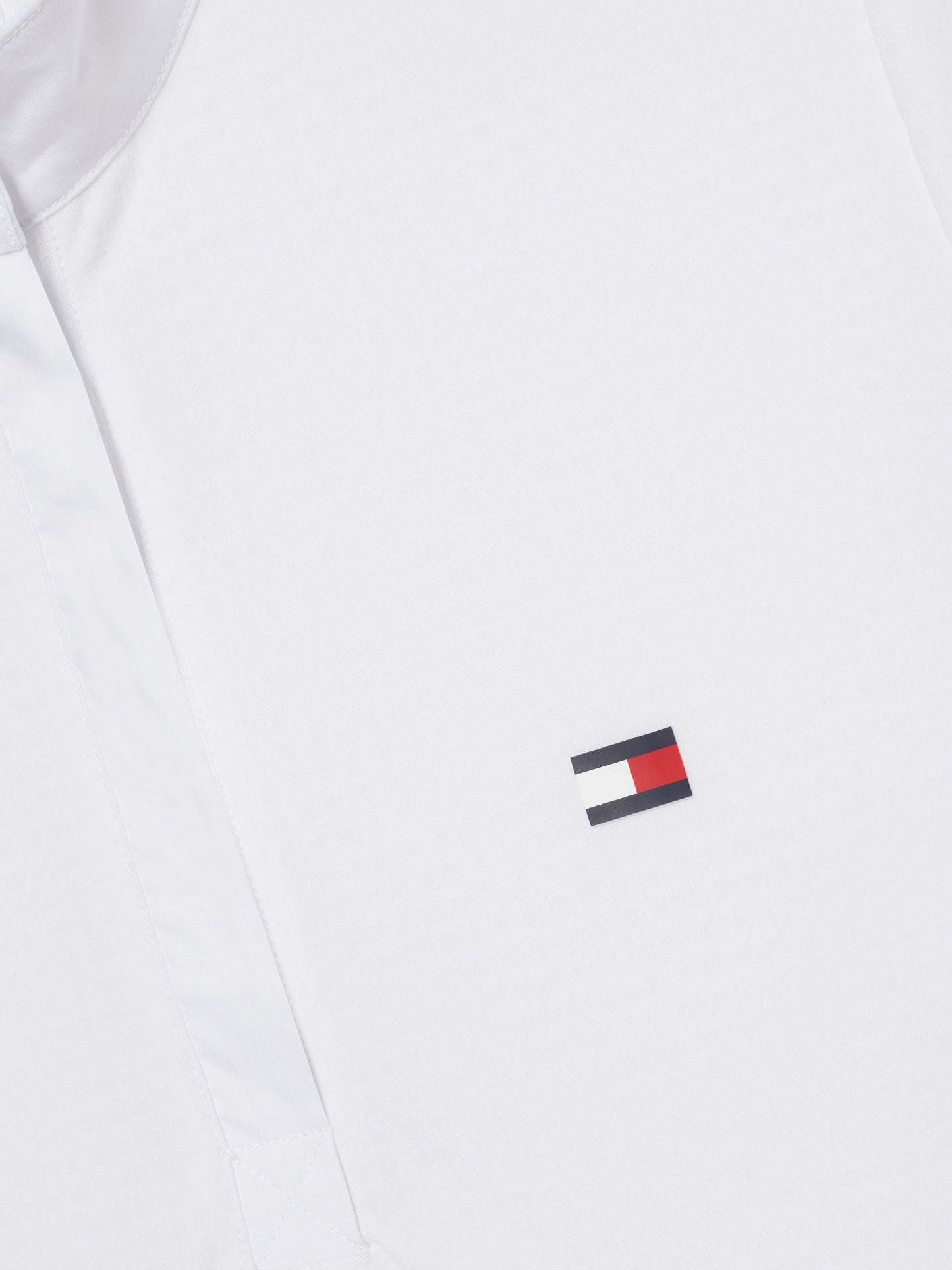 HILFIGER CHELSEA COOLING SHORT SLEEVE SHOW SHIRT OPTIC WHITE