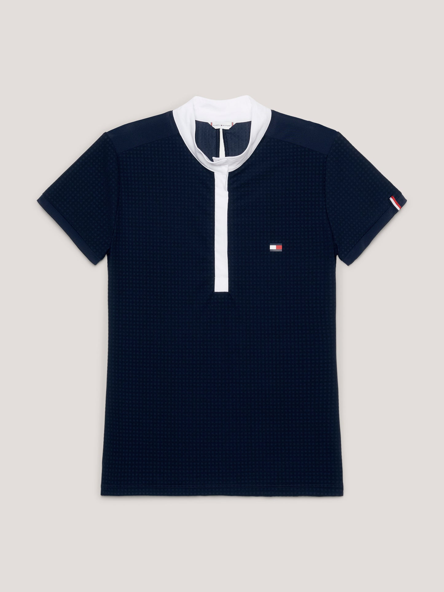 HILFIGER CHELSEA COOLING SHORT SLEEVE SHOW SHIRT DESERT SKY