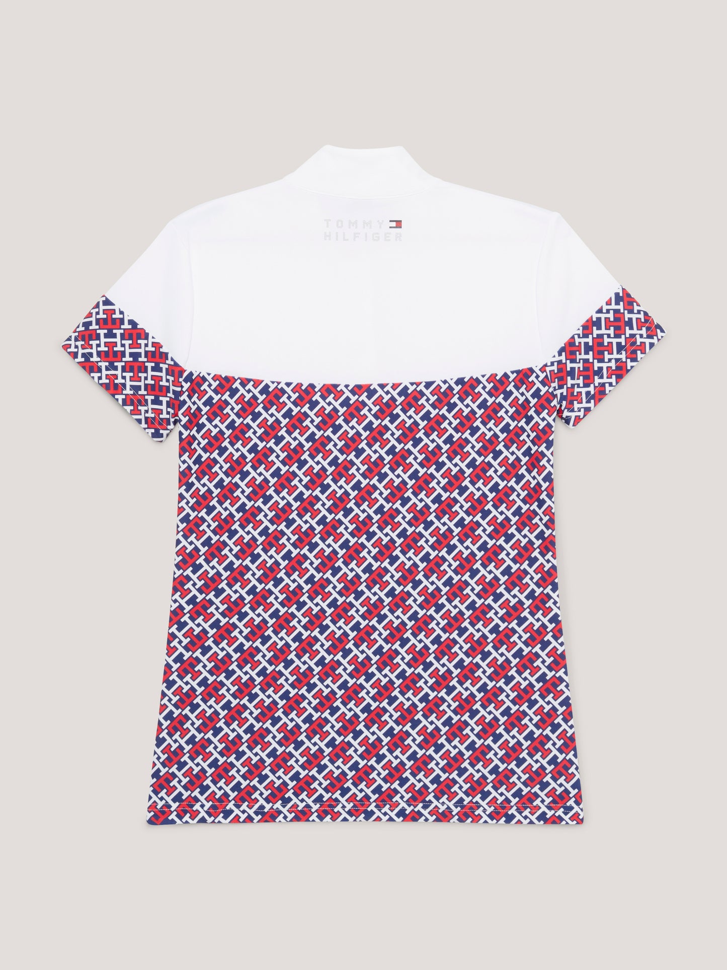HILFIGER MADISON SHORT SLEEVE SHOW SHIRT MONOGRAM MULTI