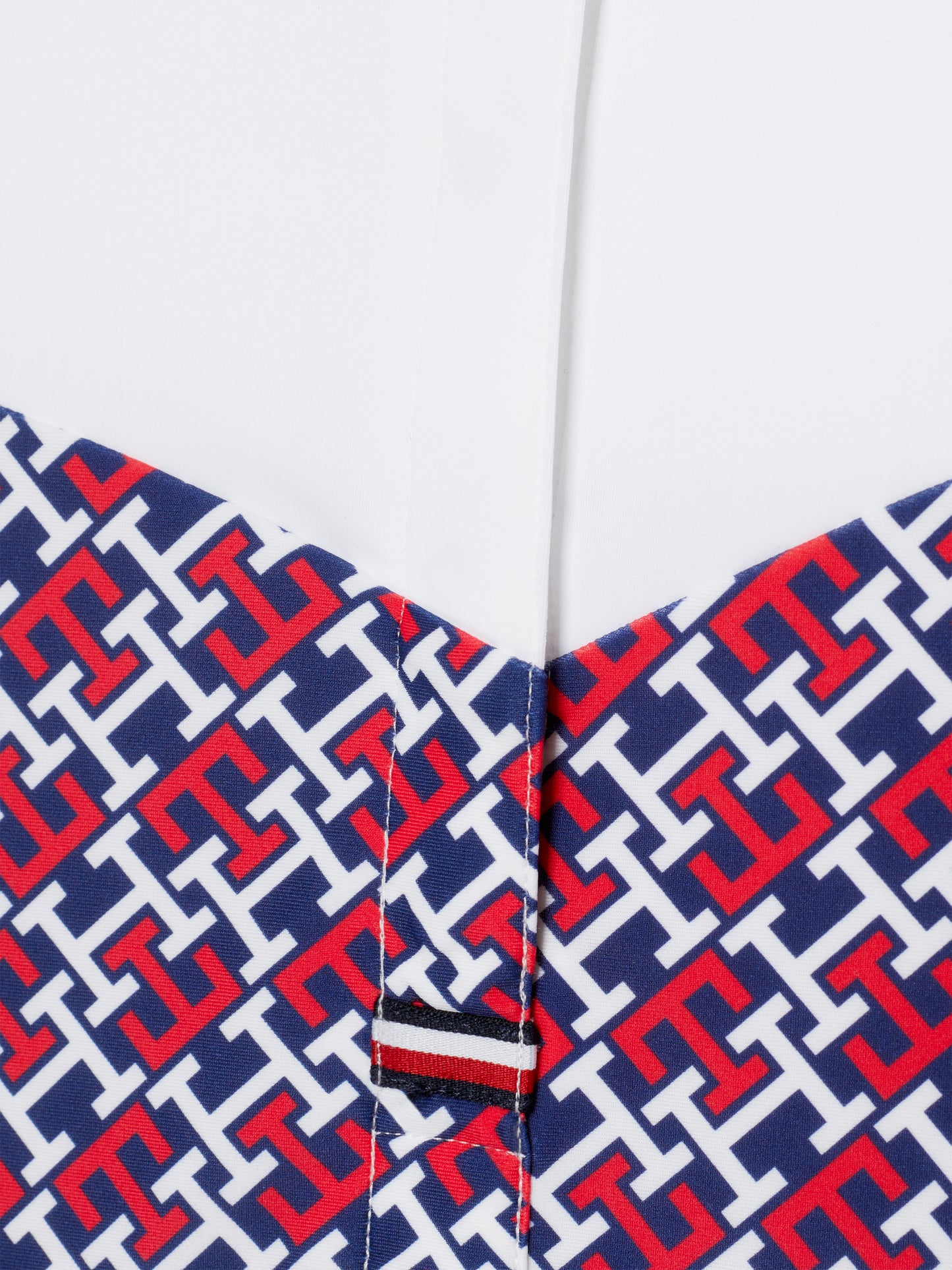HILFIGER MADISON SHORT SLEEVE SHOW SHIRT MONOGRAM MULTI