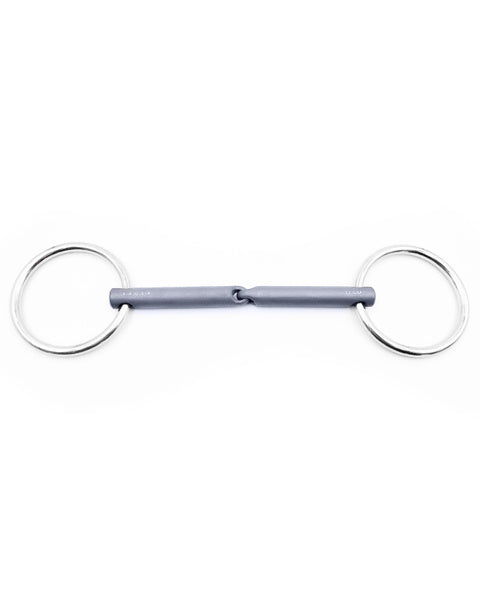 Fager Madeleine Titanium Bradoon Single Jointed Loose rings