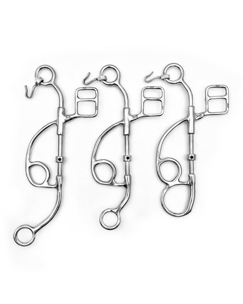 Fager Otto Hackamore Combination bit Medium shank