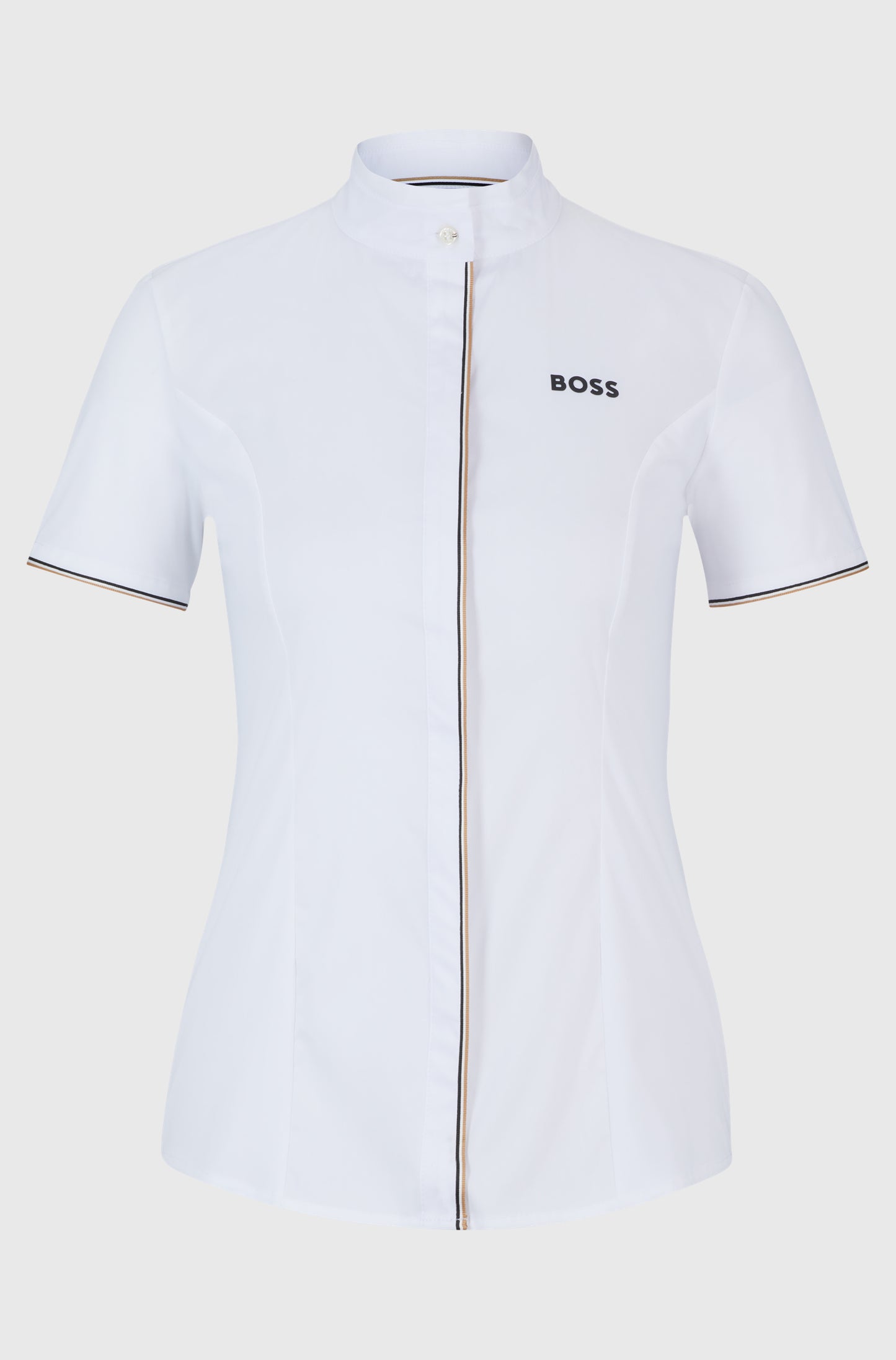 BOSS ELISA SHOW BLOUSE SIGNATURE WHITE