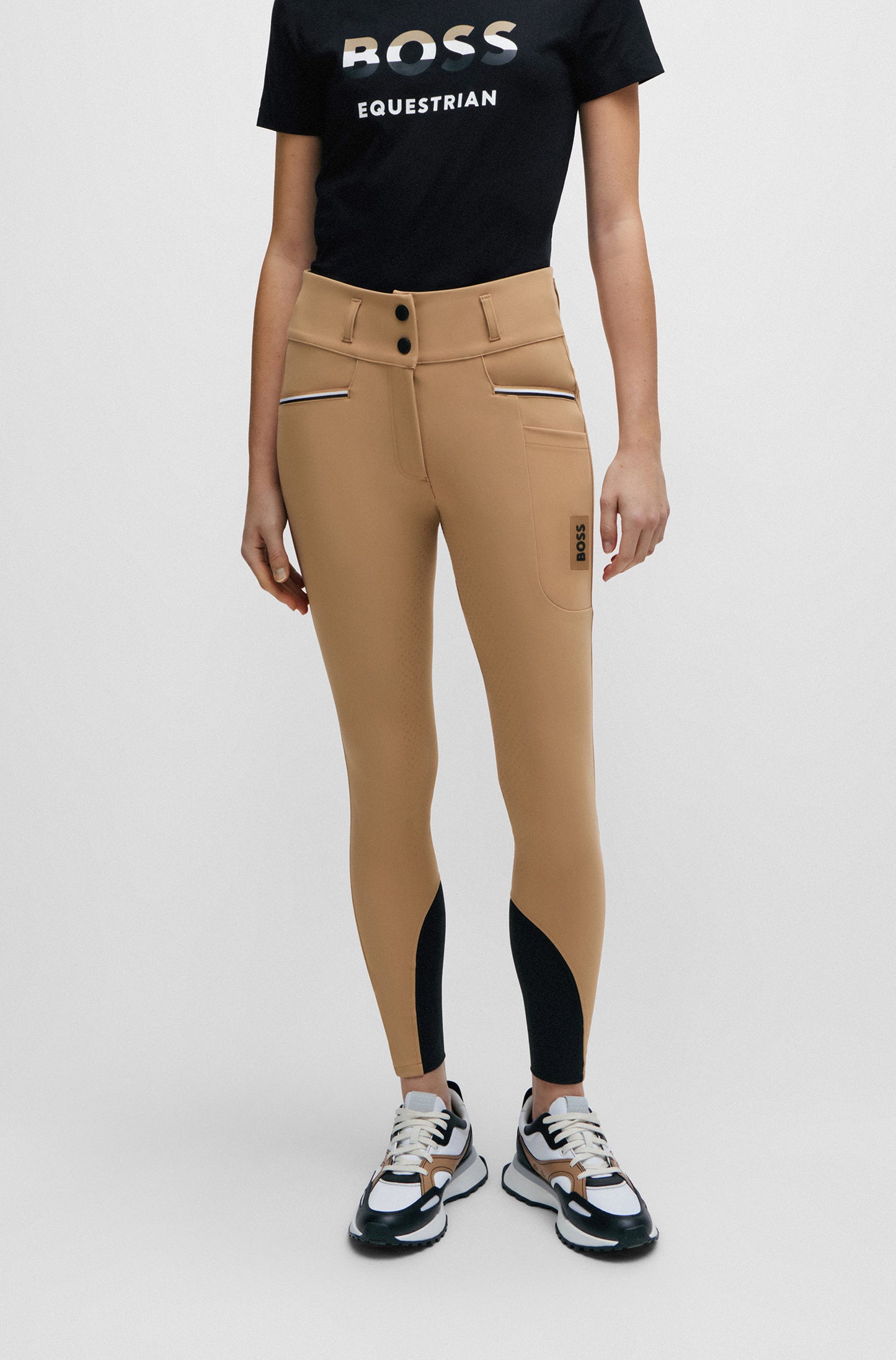 BOSS HAILEY FULL GRIP BREECHES CAMEL