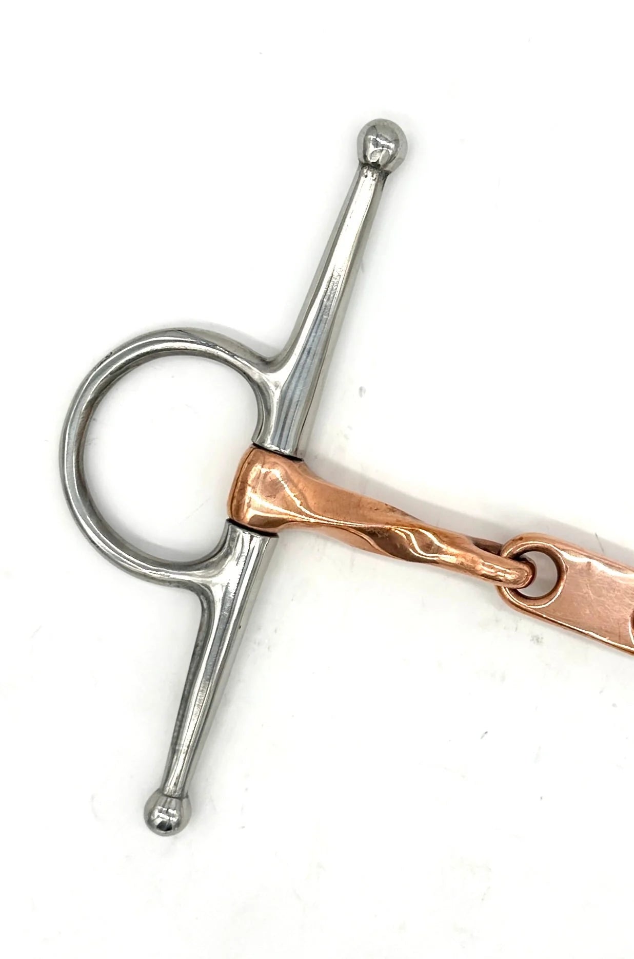 Jake Adam’s Twisted Copper Full Cheek with Dr. Bristol Link