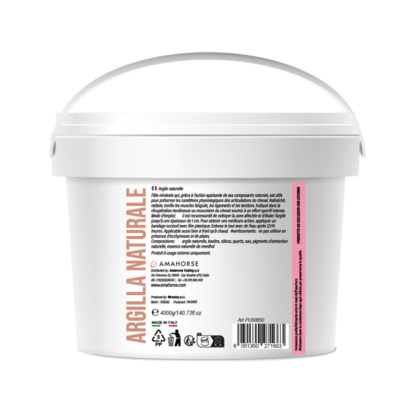 Amahorse Amapink Cataplasma Rosa 4Kg