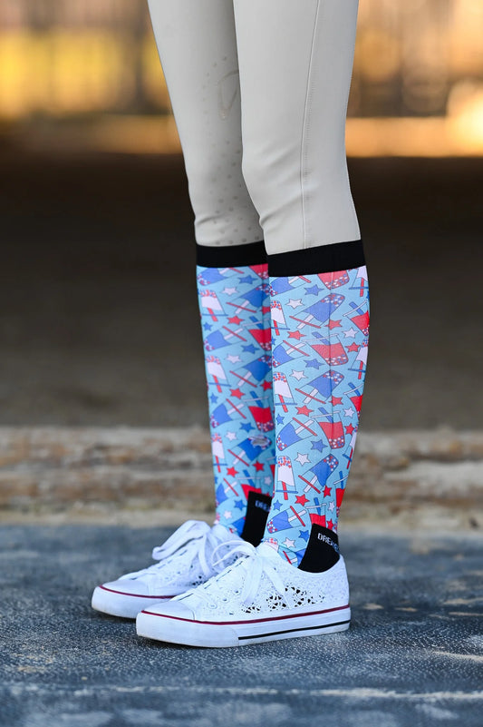 D&S HOLIDAY THE 4TH SOCKS